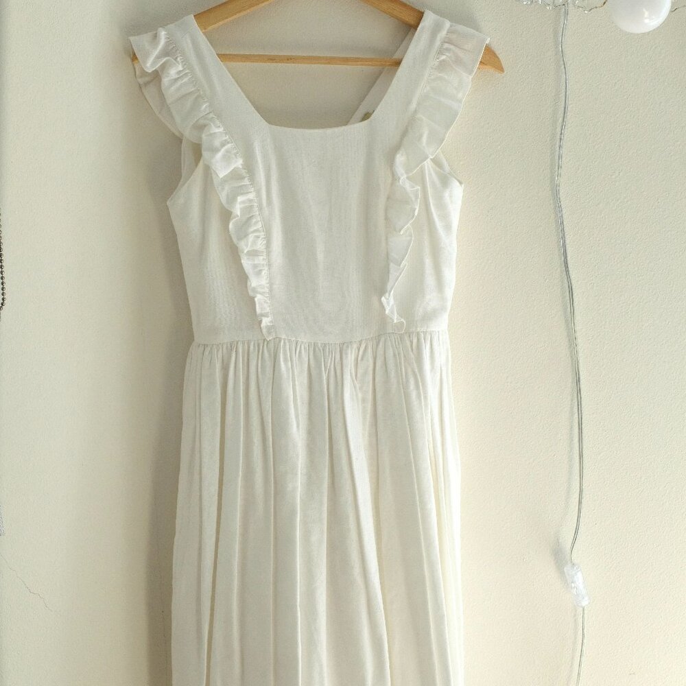 Hearts and Found Pinafore Cottagecore Dress